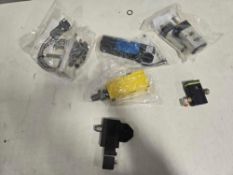 Lot of Several Solenoid Valves and Related Components