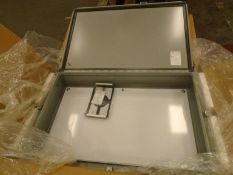 New Hammond 1418N4L6 Steel Wallmount Enclosure 36 x 24 x 6