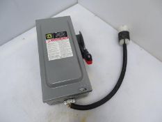 Used Schneider Electric Square D H361 Heavy Duty Safety Switch