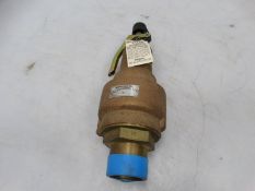 Used Kunkle 6182JHM01-KM Safety Relief Valve