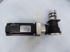 Used Allen-Bradley w/ Neugart MPL-B430P-MK74AA SER A AC Servo Motor W/ WPLN 90 Rig...