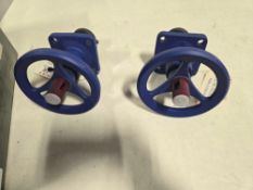 Lot of 2 KSB Valve Handwheel