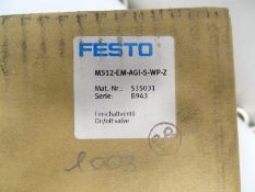 New Festo MS12-EM-AGI-S-WP-Z On/Off Valve