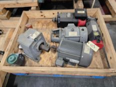 Lot of Motors and Gearboxes