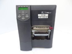 Used Zebra Z4M00-3001-4020 Thermal Transfer Label Printer