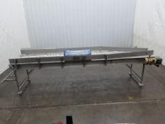 Blue Mat Top Belt Conveyor 15'L x 32
