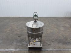 Legion 30 Gallon Stainless Steel Dish Style Kettle with Agitator