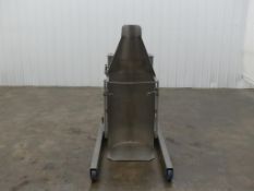 Hercules HI-112-SP Stainless Steel Hydraulic Barrel Dumper