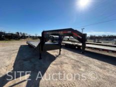 2024 Rawmaxx Gooseneck T/A Flatbed Trailer