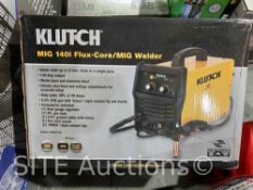 Klutch MIG 140i Flux-Core/MIG Welder