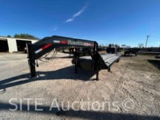 2024 Rawmaxx FDXD36GN20K Gooseneck T/A Flatbed Trailer