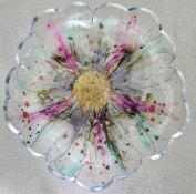 Unique Airbrush Painted Bowl