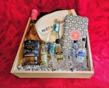 Assorted Spirits Gift Basket
