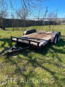 PJ T/A Flatbed Trailer