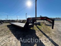 2024 Rawmaxx FDXD32GN24K Gooseneck T/A Flatbed Trailer