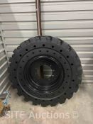 Qty of 4 UNUSED Telehandler Wheel + Tire Set