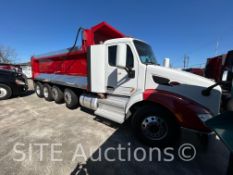 2019 Peterbilt 579 Quad/A Dump Truck