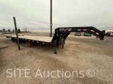 2013 PJ Gooseneck T/A Flatbed Trailer