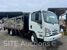 2016 Isuzu NPR S/A Flatbed Truck
