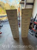 2- Metal Filing Cabinets
