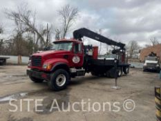 2006 Hiab 335 K-4 Hipro Boom Crane Mounted on Tri/A 2007 Mack CV713