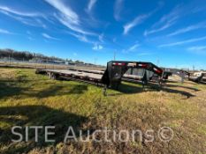 2024 HD Trailer Mfg Gooseneck T/A Flatbed Trailer