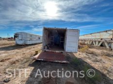 20ft. Skidded Shipping Container w/ Shelves
