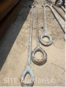 Elevator Links, Set Arms 16ft, Cap 350 TON OD 2-3/4