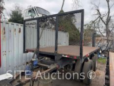 T/A Flatbed Pup Trailer