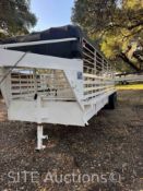 2007 Gooseneck T/A Livestock Trailer