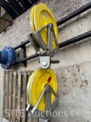 Qty of 2 Geo Wireline 18in. Sheave Wheels