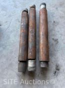 Qty of 3- 18in. Weight Bars