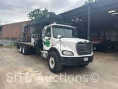 2004 Hiab 235K-2 Knuckleboom Crane Mounted on T/A 2005 Freightliner M2