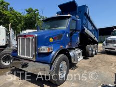 2019 Peterbilt 567 Tri/A Dump Truck