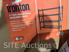Ironton 4-Tier Industrial Shelving Rack
