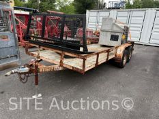 1996 Tophat T/A Flatbed Trailer