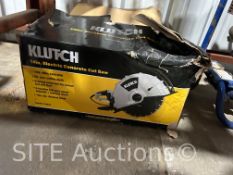 Klutch 14in. Electric Concrete Cut Saw