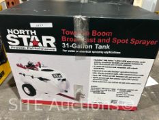 North Star 31Gal. Towable Boom Broadcast & Spot Sprayer