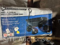 Strongway Poly Dump Cart