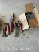 Qty of Smoothing Trowels & Stakes