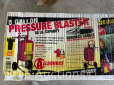Allsource 5 Gallon Pressure Blaster - UNUSED