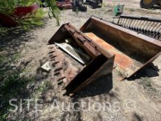Qty of 2 Skid Steer Buckets