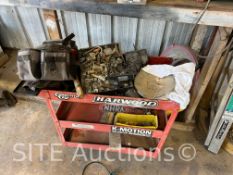 Rolling Cart & Contents