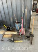 Qty of Miscellaneous hand and shop tools