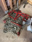 5 Sets of Chain Hoists & Chains