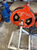 Wireline Technologies 22in. Sheave Wheel w/ Stand