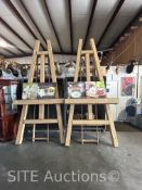 Qty of 2 Easels