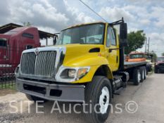 2005 International 7500 Tri/A Flatbed Truck