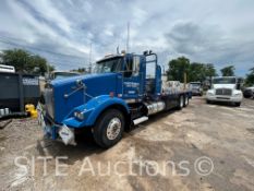2011 Kenworth T800 T/A Flatbed Truck