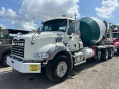 2017 Mack GU813 Tri/A Mixer Truck